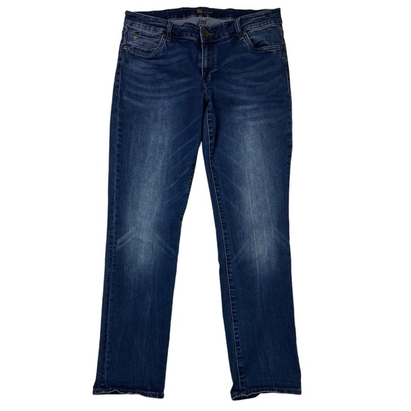 Kut From The Kloth‎ Catherine Boyfriend Straight Leg Jeans Women’s Sz 10 - Picture 1 of 5